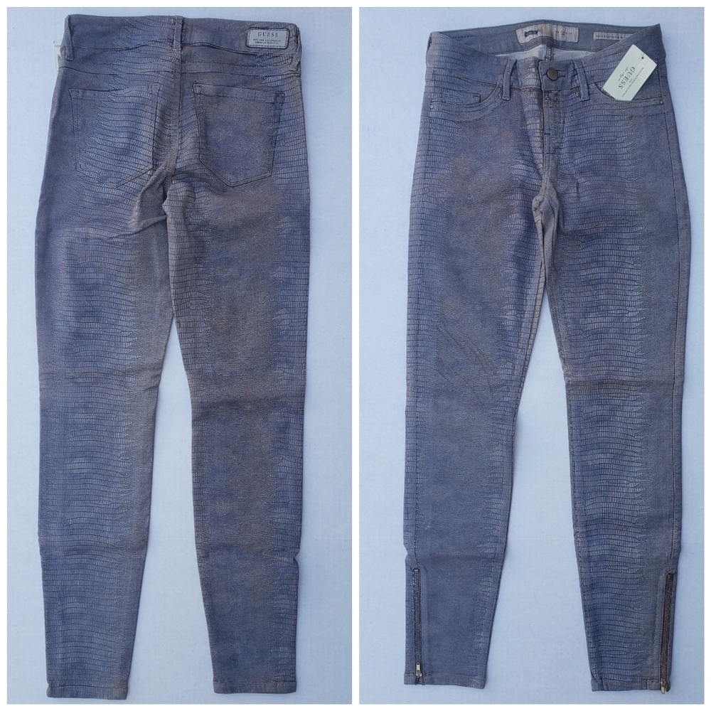 NEW GUESS Britney Skinny Ankle Jeans SZ 25